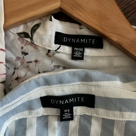 Dynamite collared button up shirts - Picture 4 of 4